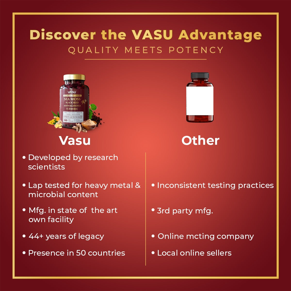 VASU All-In-One Sea Moss Supplement